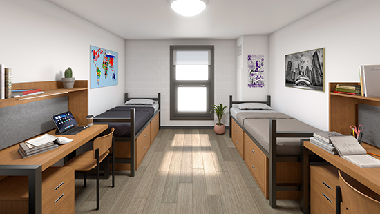 dorm room