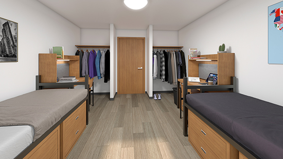 dorm room